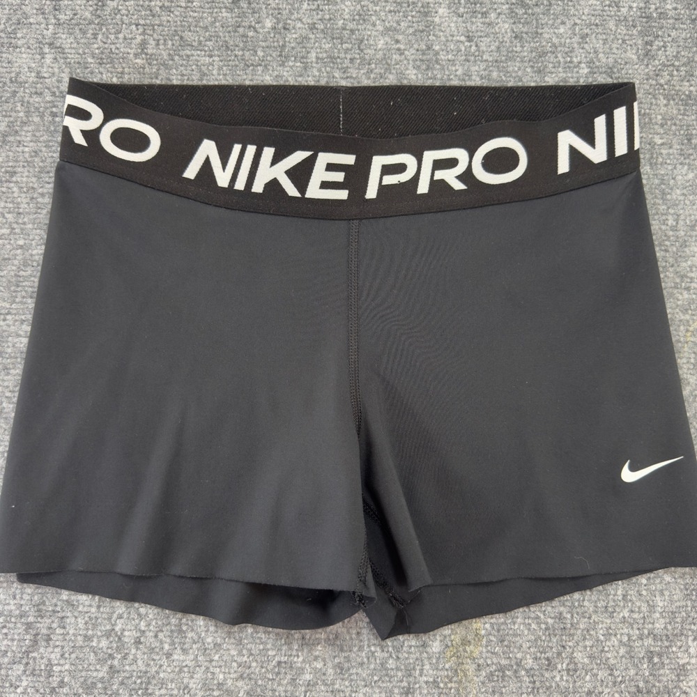 Nike Pro 3 Inch Compression Training Shorts Black Size Small